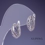 أقراط Xuping 16×9mm روديوم