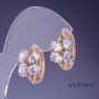 أقراط Xuping 18x13mm "مطلية بالذهب 18K"
