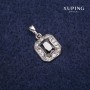 Кулон Xuping 11х14х20мм Родій