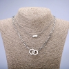 سلسلة Xuping مع تعليقة روديوم، سماكة 4,5mm+- و1,5mm+-، طول 48cm+