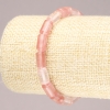 سوار مطاطي من حجر طبيعي كالسيدون أسطوانة ملساء، قطر 10×6mm+